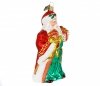 Christmas ornament Santa 13cm - With a gift